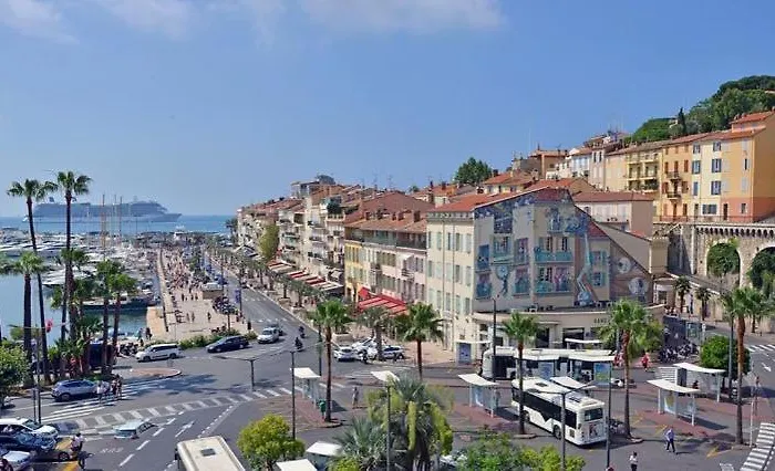 2 Pieces Avec Piscine, 150 M De La Plage. Канны